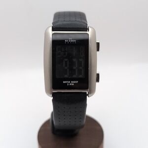 Vintage Skagen A24USLB Activ Square Watch Original Leather Band, Denmark